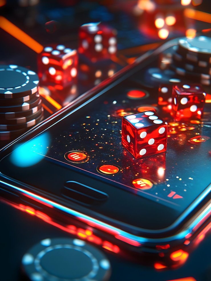 Tampilan dashboard aplikasi abatogel dengan menu sportsbook dan kasino langsung